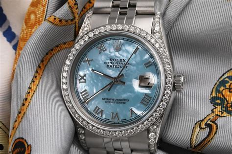 rolex bracelet for babies|Rolex baby blue dial.